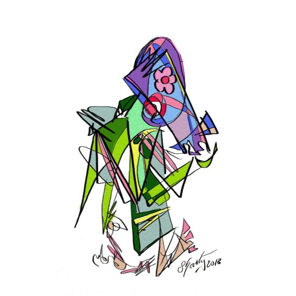 Cubist Dancing Thumbnail