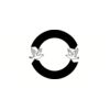 5 Pack - Oval Sticker 3 1/2 Thumbnail
