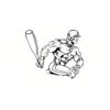 5 Pack - Oval Sticker 3 1/2 Thumbnail
