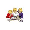 5 Pack - Oval Sticker 3 1/2 Thumbnail