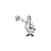 5 Pack - Oval Sticker 3 1/2 Thumbnail
