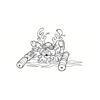 5 Pack - Oval Sticker 3 1/2 Thumbnail