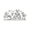 5 Pack - Oval Sticker 3 1/2 Thumbnail