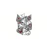 5 Pack - Oval Sticker 3 1/2 Thumbnail