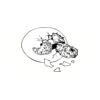 5 Pack - Oval Sticker 3 1/2 Thumbnail