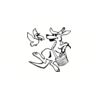 5 Pack - Oval Sticker 3 1/2 Thumbnail
