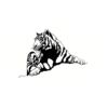 5 Pack - Oval Sticker 3 1/2 Thumbnail