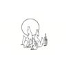 5 Pack - Oval Sticker 3 1/2 Thumbnail