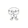 5 Pack - Oval Sticker 3 1/2 Thumbnail
