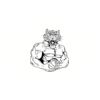 5 Pack - Oval Sticker 3 1/2 Thumbnail