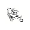 5 Pack - Oval Sticker 3 1/2 Thumbnail