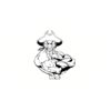 5 Pack - Oval Sticker 3 1/2 Thumbnail