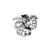 5 Pack - Oval Sticker 3 1/2 Thumbnail