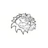 5 Pack - Oval Sticker 3 1/2 Thumbnail