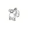 5 Pack - Oval Sticker 3 1/2 Thumbnail