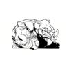 5 Pack - Oval Sticker 3 1/2 Thumbnail