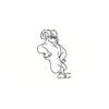 5 Pack - Oval Sticker 3 1/2 Thumbnail