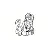 5 Pack - Oval Sticker 3 1/2 Thumbnail