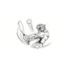 5 Pack - Oval Sticker 3 1/2 Thumbnail