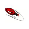 5 Pack - Oval Sticker 3 1/2 Thumbnail