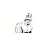 5 Pack - Oval Sticker 3 1/2 Thumbnail