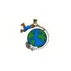 5 Pack - Oval Sticker 3 1/2 Thumbnail