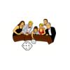 5 Pack - Oval Sticker 3 1/2 Thumbnail
