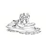 5 Pack - Oval Sticker 3 1/2 Thumbnail