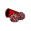 5 Pack - Oval Sticker 3 1/2 Thumbnail