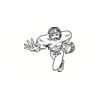5 Pack - Oval Sticker 3 1/2 Thumbnail
