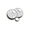 5 Pack - Oval Sticker 3 1/2 Thumbnail