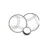 5 Pack - Oval Sticker 3 1/2 Thumbnail