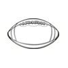 5 Pack - Oval Sticker 3 1/2 Thumbnail