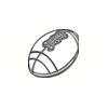 5 Pack - Oval Sticker 3 1/2 Thumbnail