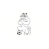 5 Pack - Oval Sticker 3 1/2 Thumbnail