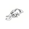 5 Pack - Oval Sticker 3 1/2 Thumbnail