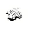 5 Pack - Oval Sticker 3 1/2 Thumbnail