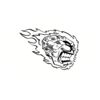 5 Pack - Oval Sticker 3 1/2 Thumbnail