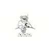 5 Pack - Oval Sticker 3 1/2 Thumbnail