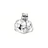 5 Pack - Oval Sticker 3 1/2 Thumbnail