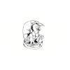 5 Pack - Oval Sticker 3 1/2 Thumbnail