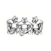 5 Pack - Oval Sticker 3 1/2 Thumbnail