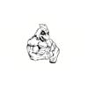 5 Pack - Oval Sticker 3 1/2 Thumbnail