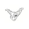 5 Pack - Oval Sticker 3 1/2 Thumbnail