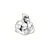 5 Pack - Oval Sticker 3 1/2 Thumbnail