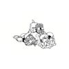 5 Pack - Oval Sticker 3 1/2 Thumbnail