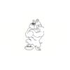 5 Pack - Oval Sticker 3 1/2 Thumbnail