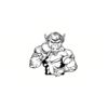 5 Pack - Oval Sticker 3 1/2 Thumbnail