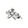 5 Pack - Oval Sticker 3 1/2 Thumbnail