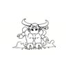 5 Pack - Oval Sticker 3 1/2 Thumbnail